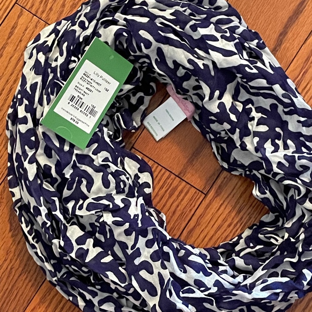 🎀 NWT Lilly Pulitzer Riley Infinity Loop Scarf
